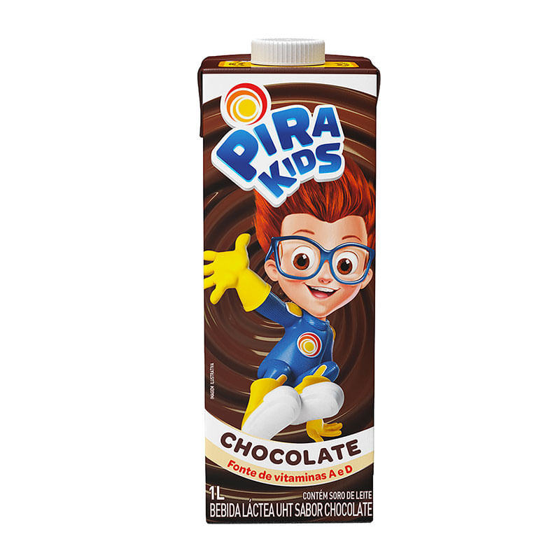 Achocolatado Pirakids  Chocolate 1L