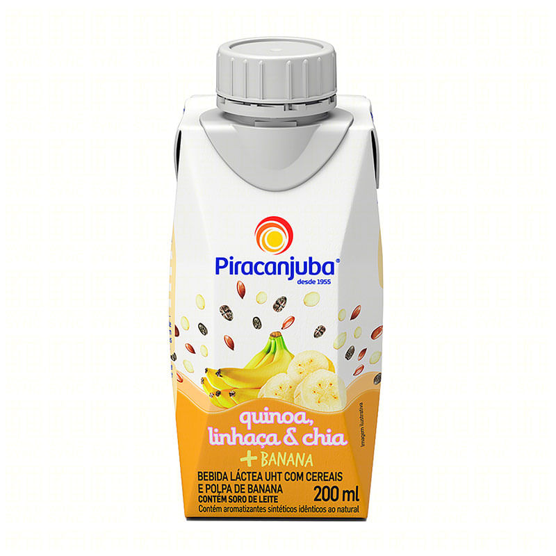 Bebida Láctea Piracanjuba Banana 200ml