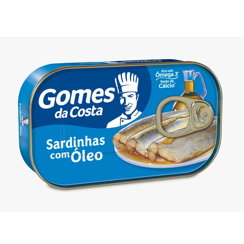 Sardinha Gomes Da Costa Óleo 125g