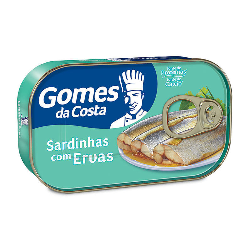 Sardinha Gomes Da Costa Com Ervas 125g