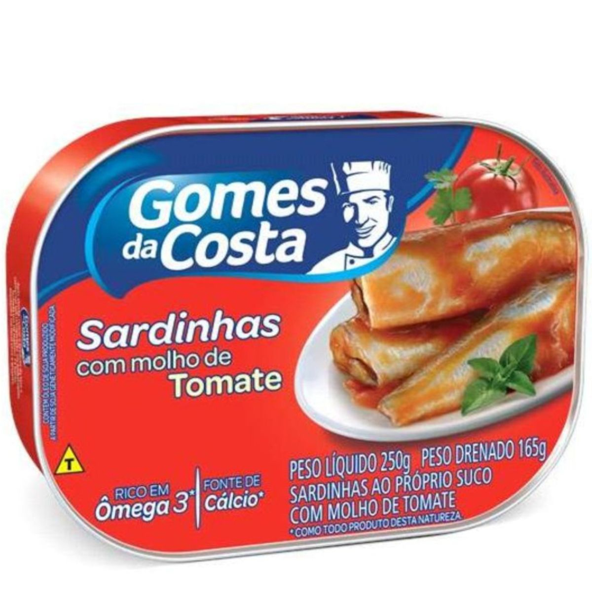 Sardinha gomes Da Costa Tomate 250g