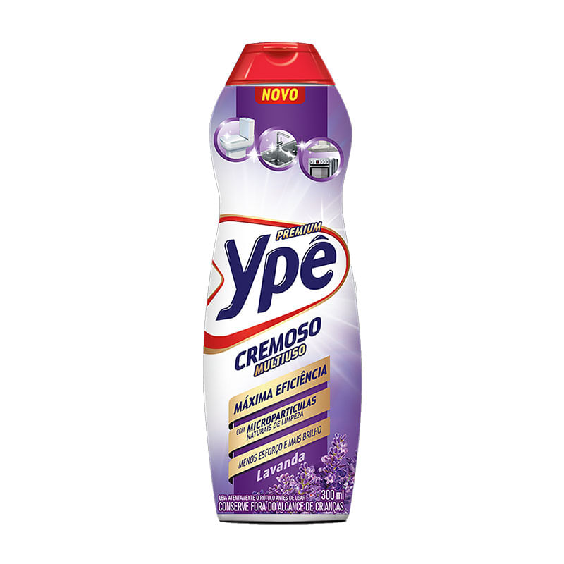 Saponáceo Cremoso Ypê lavanda 300ml 