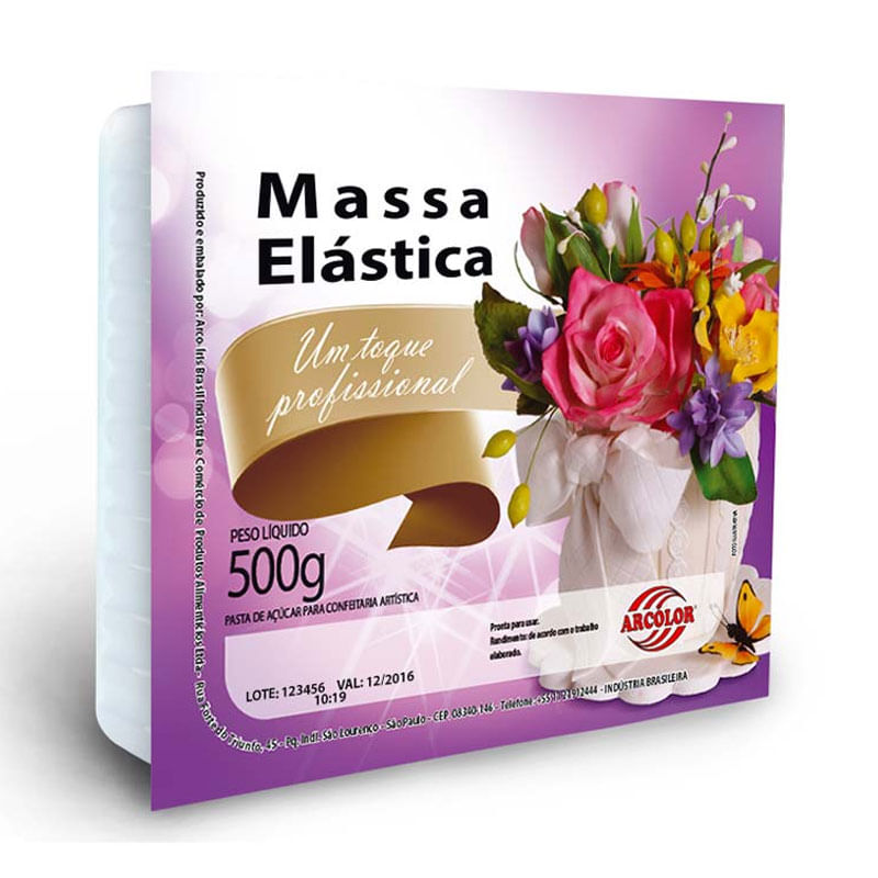 Massa Elástica Arcolor 500g