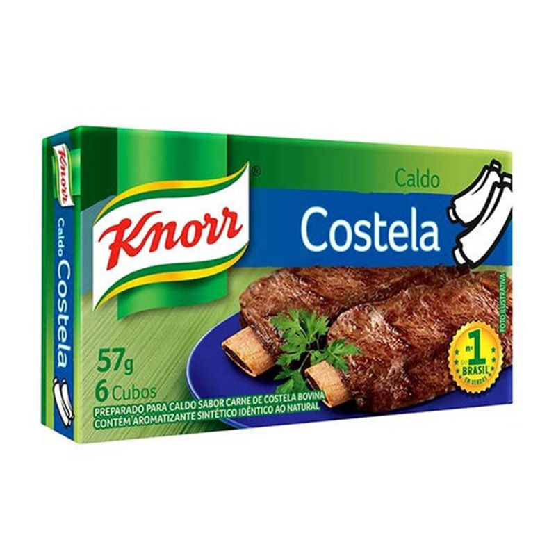 Caldo Knorr Costela Cartela 57g