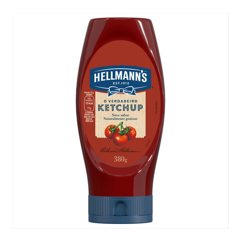 Catchup Hellmanns Tradicional 380g