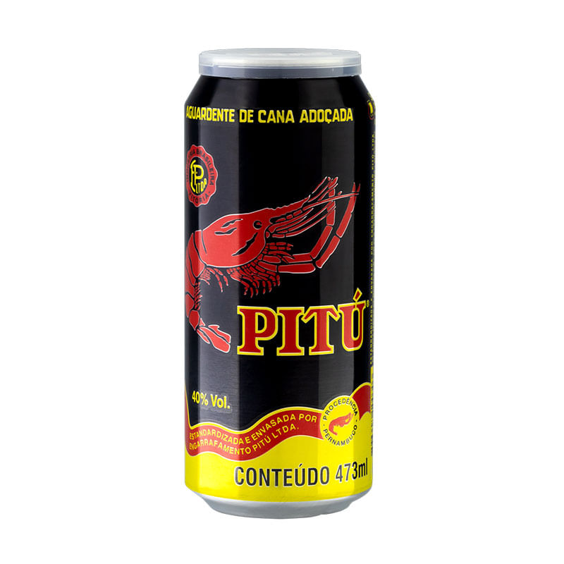 Aguardente Pitu Latão 473ml