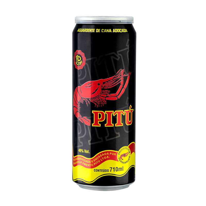 Aguardente Pitu Super Latão 710ml