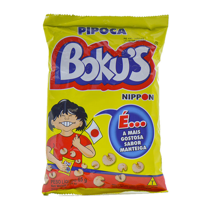 Pipoca Bokus Salgada 65g