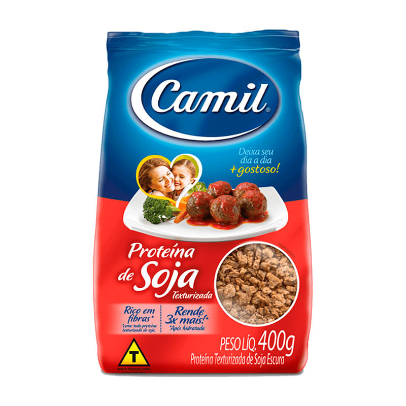Proteina de Soja Camil Carne 400g