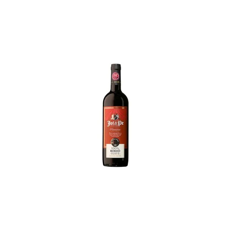 Vinho Jota Pe Tinto Suave 100% Bordo 750ml