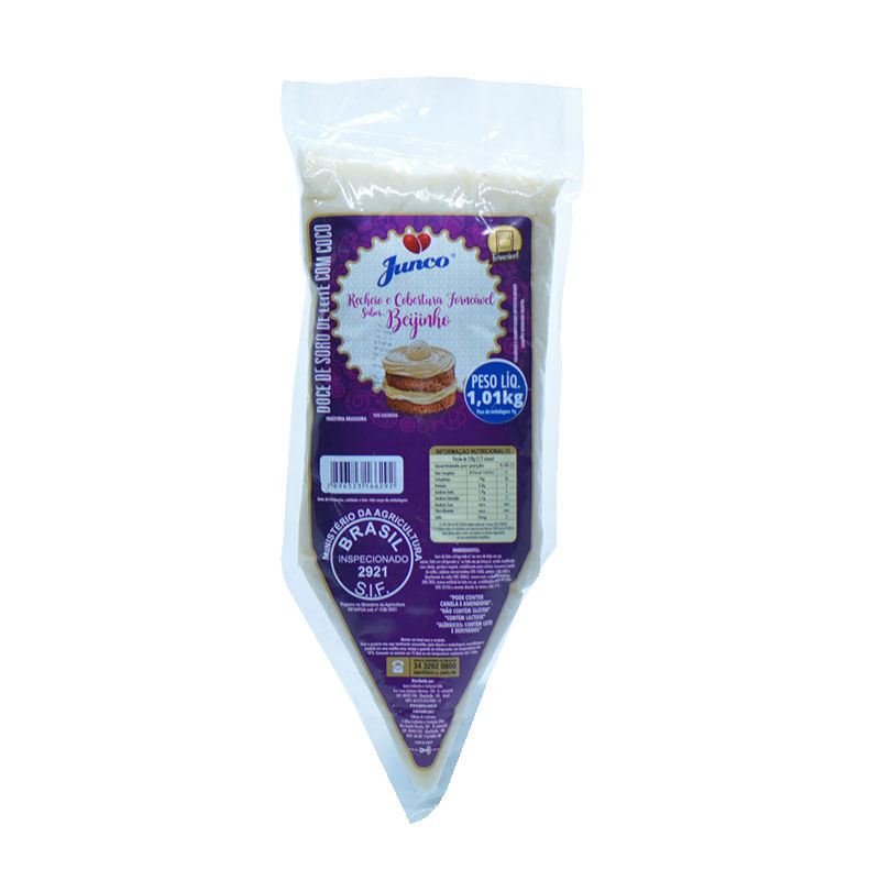 Recheio e Cobertura Junco Beijinho 1,01kg
