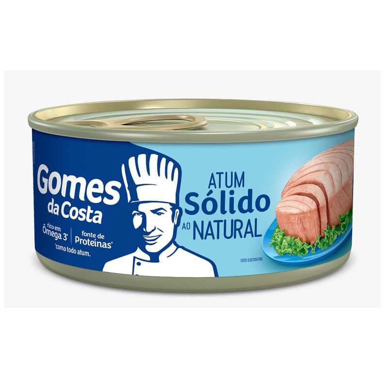 Atum Sólido ao Natural Gomes da Costa 170g