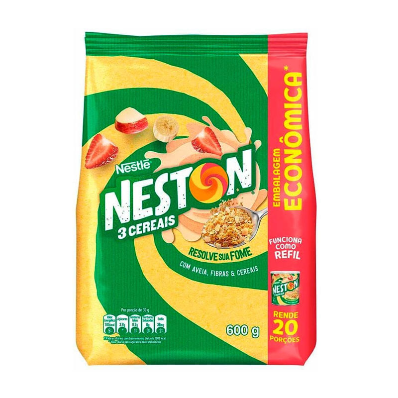 Neston 3 Cereais 600g