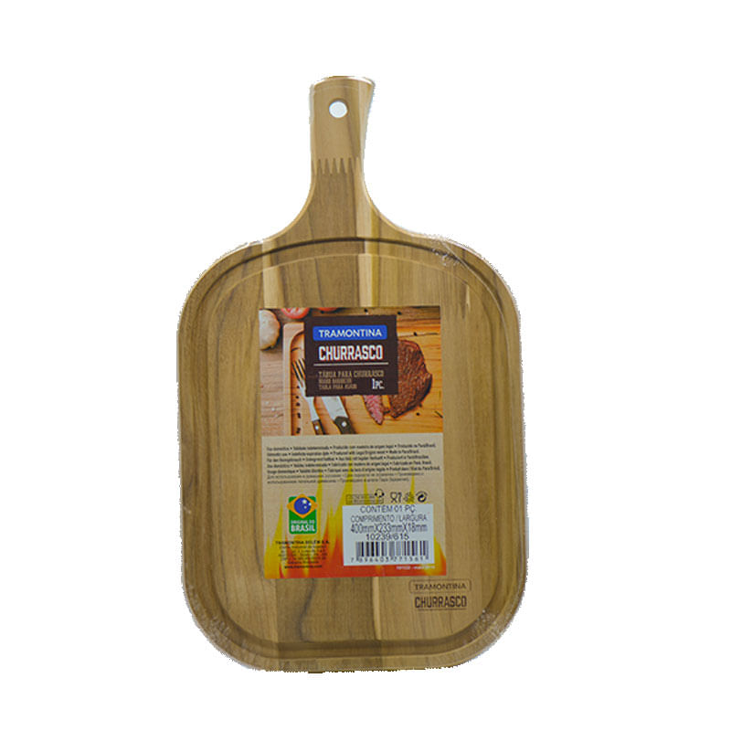Tabua Churrasco Tramontina 400X233X18
