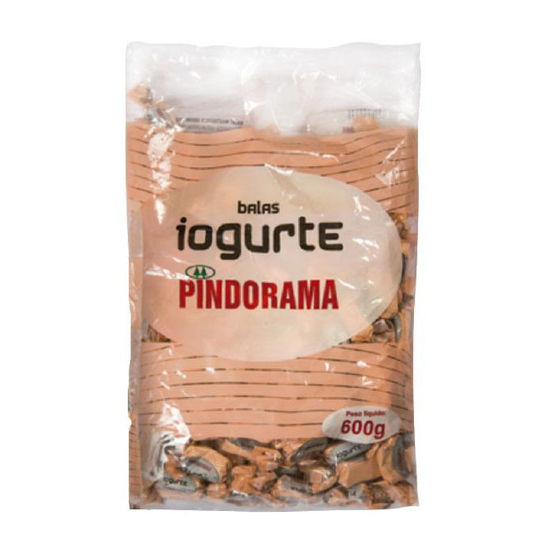Bala Mastigável Pindorama Iogurte 600g