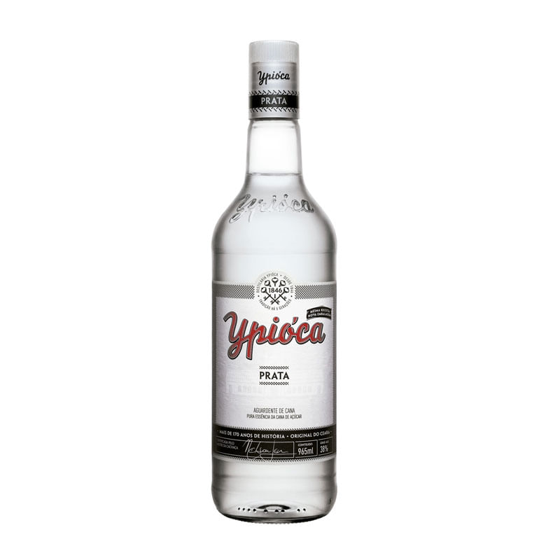 Cachaça Ypioca Brasilizar Prata Cg 965ml