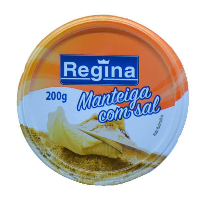 Manteiga Regina Pote com Sal 200g