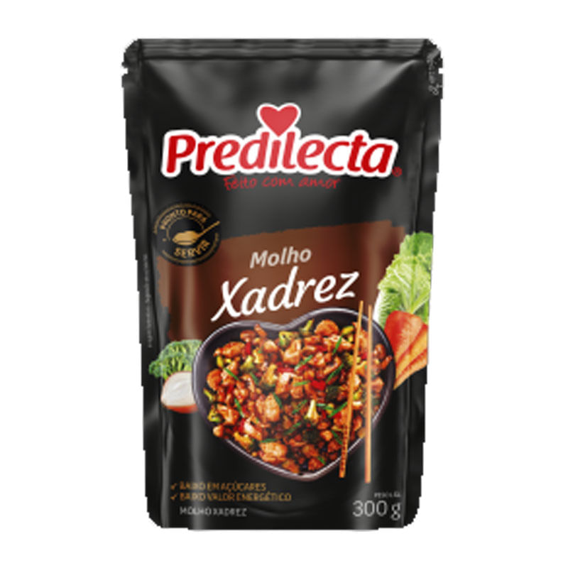 Molho Xadrez Predilecta 300g