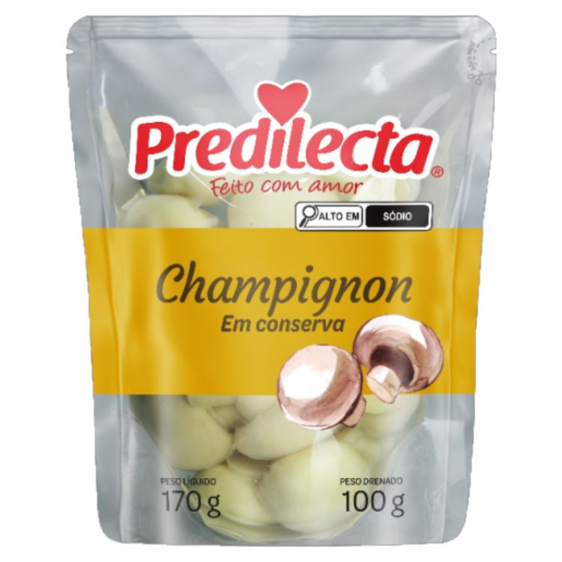 Cogumelo em Conserva Predilecta 100g
