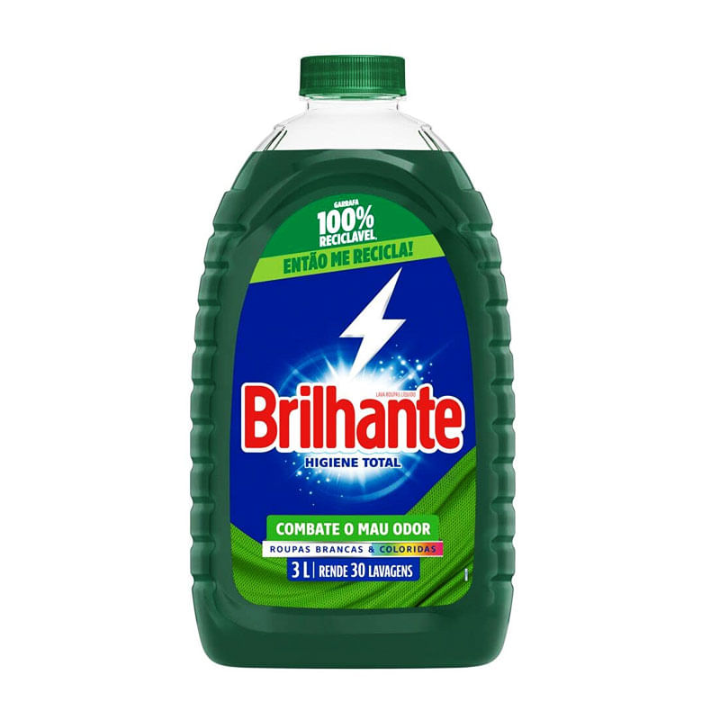 Sabão Líquido Brilhante Higiene Total 3L