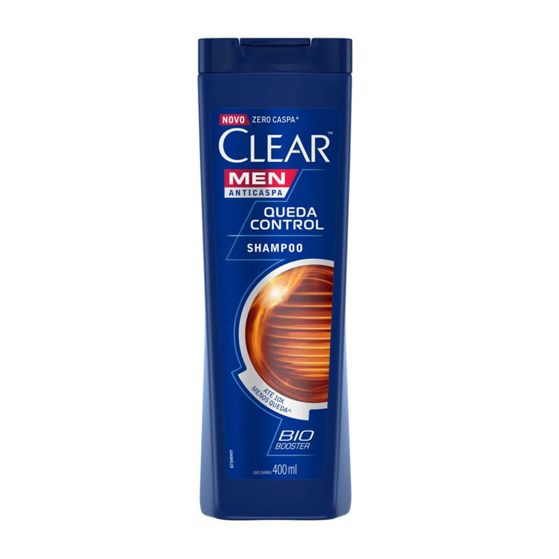Shampoo Clear Men Queda Crontrol 400ml