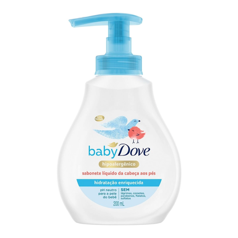 Sabonete Liquido Dove Hidratação Sensível 200ml