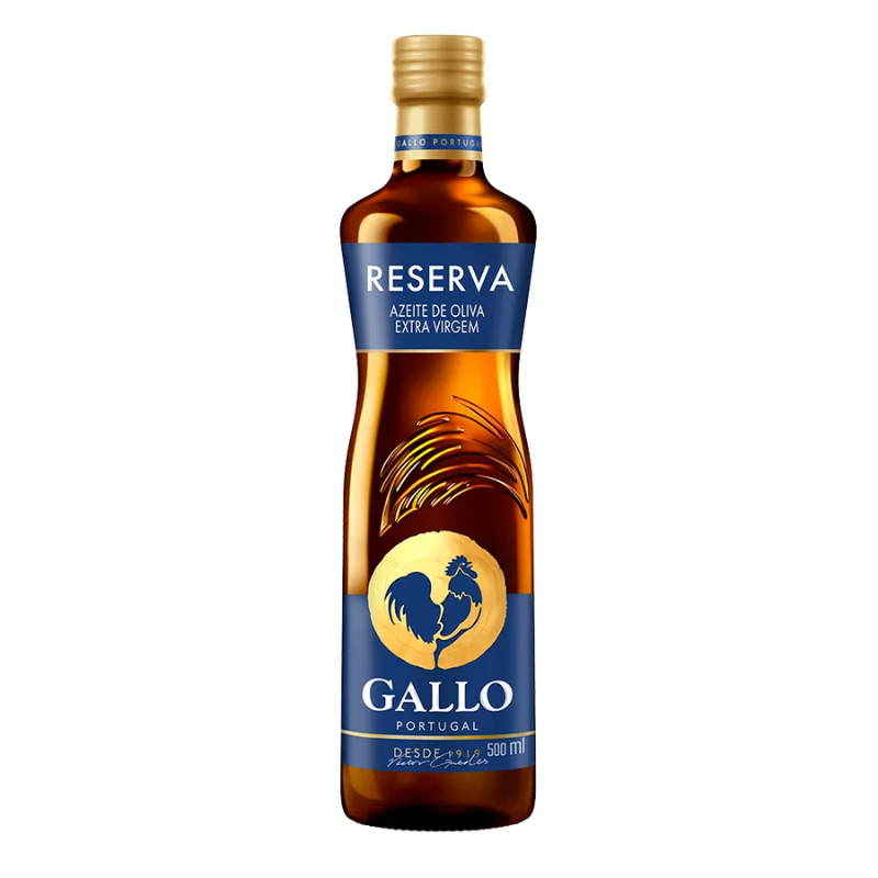 Azeite Oliva Extra Virgem Reserva Vidro 500ml Gallo