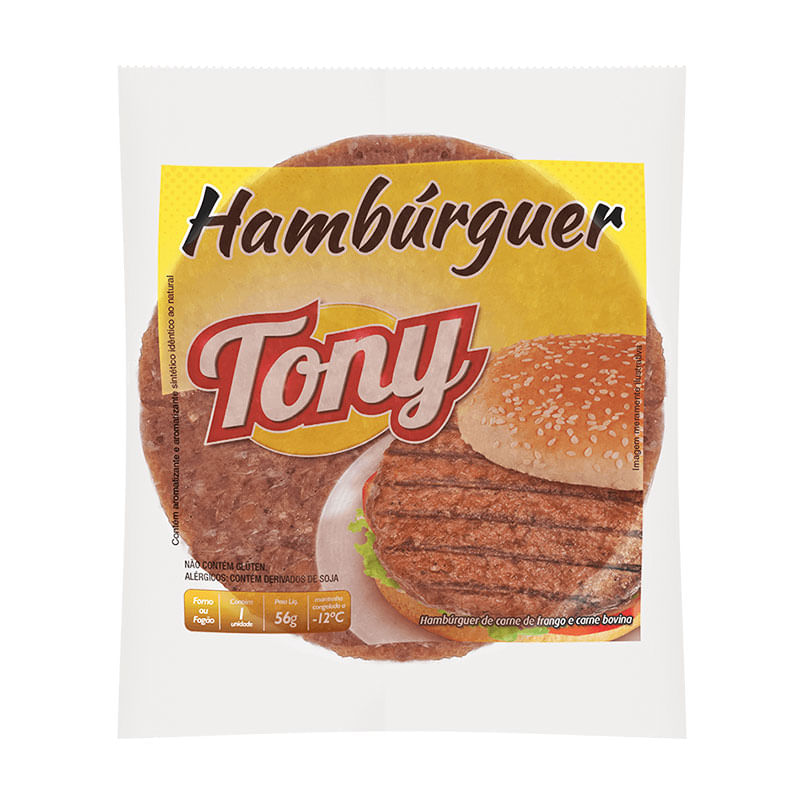Hambúrguer Tony Misto 56g
