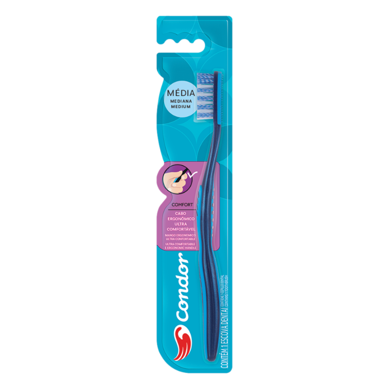 Escova Dental Condor 3267 Confot Média