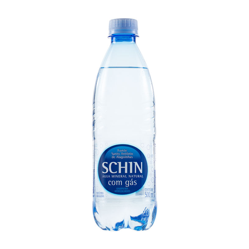 Água Mineral Schin com Gás Pet 500ml