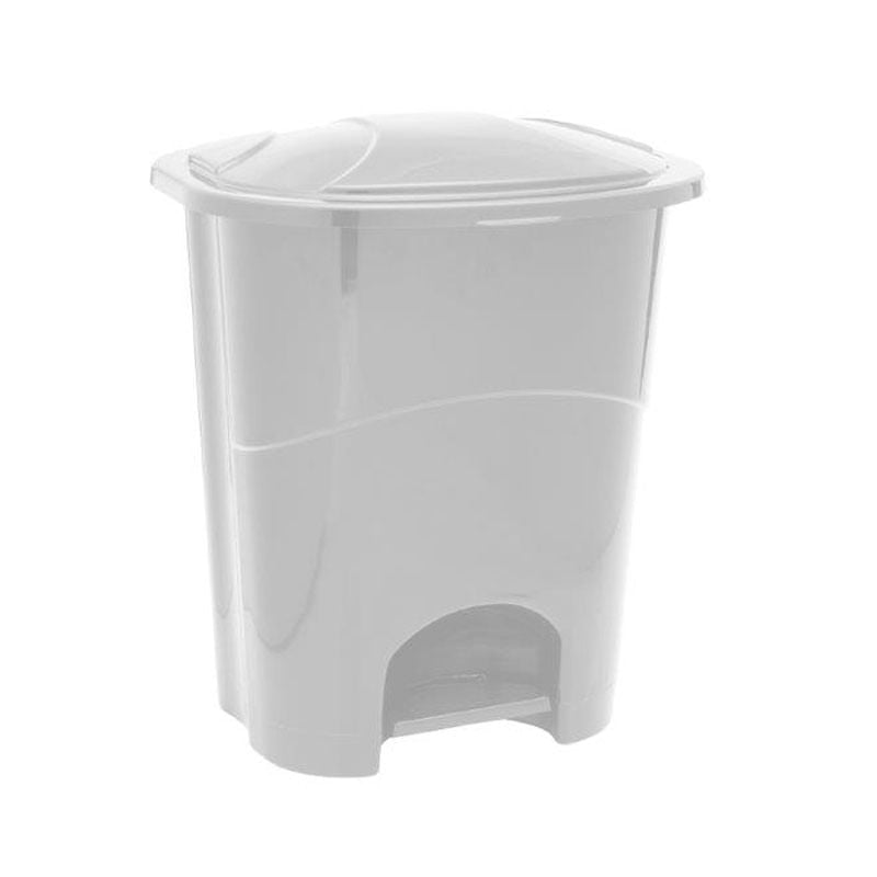 Lixeira com Pedal Paramount 40L Branco