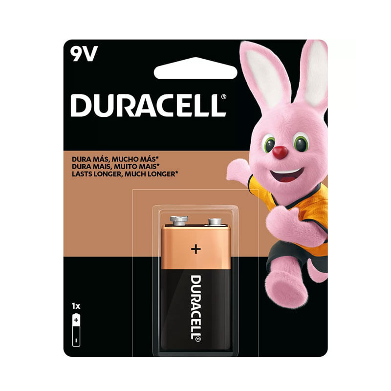 Bateria Duracell Alcalino 9v