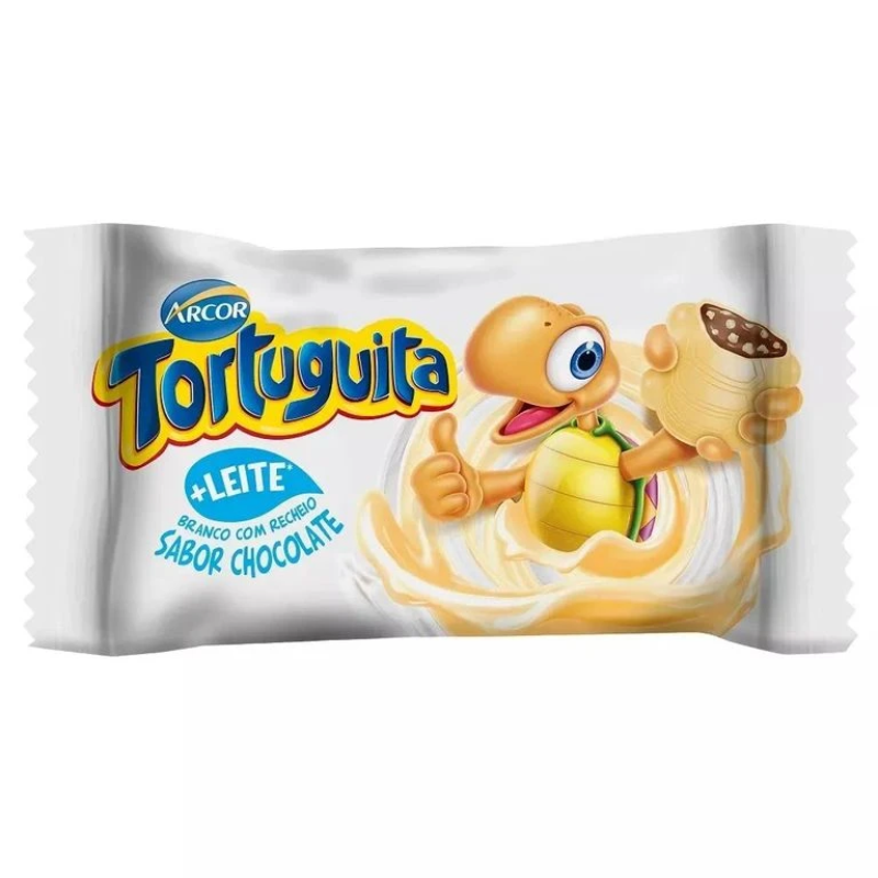 CHOC ARCOR TORTUG FORMATO BRANCO 15,5G 