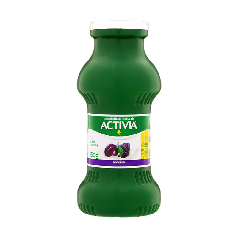 Iogurte Activia Líquido Ameixa Danone 150g