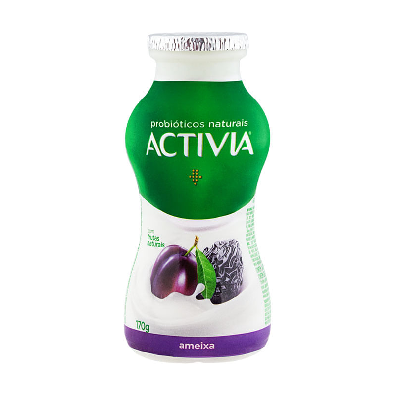 Iogurte Activia Líquido Ameixa Danone 170g