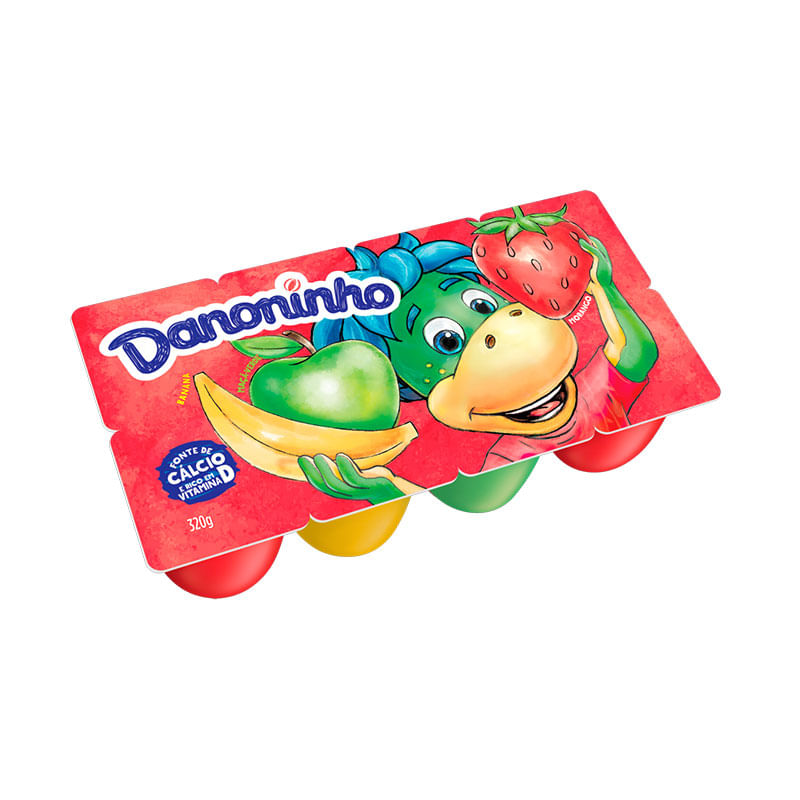 Iogurte Danoninho Multi Frutas Danone 8X40g