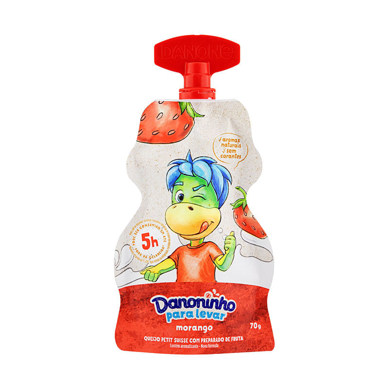 Iogurte Danoninho para Levar Morango Danone 70g