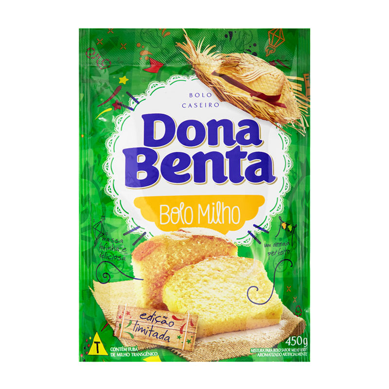Mistura para Bolo Dona Benta Milho Verde 450g