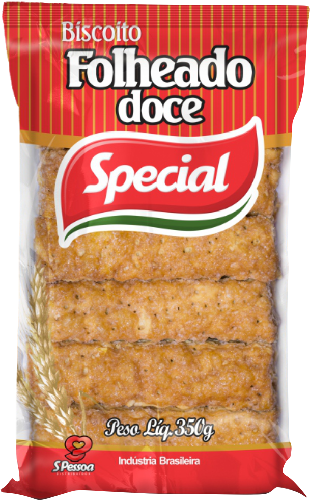 Biscoito Special Folheado Doce 350g