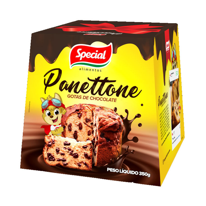 Panettone Special Gotas de Chocolate 350g