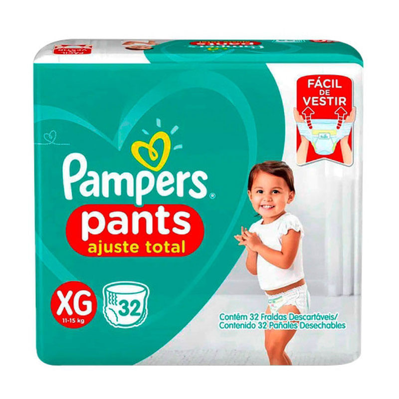 Fralda Pampers Pants Mega XG