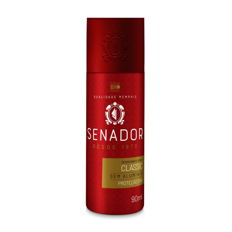 Desodorante Spray Senador Classic 90ml