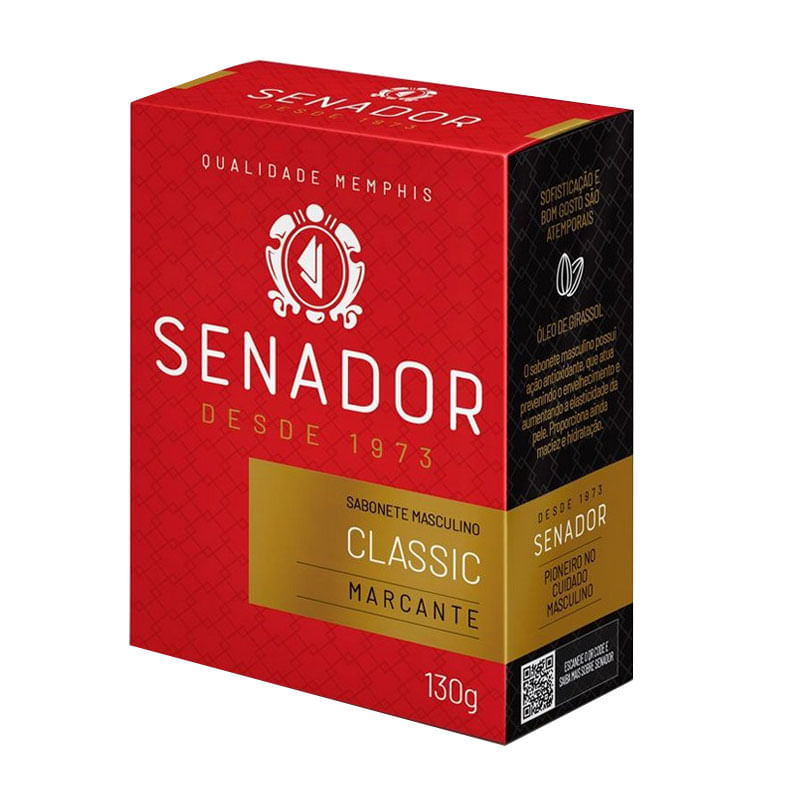 Sabonete Senador Classic 130g