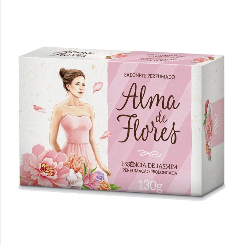 Sabonete Alma de Flores Jasmim 130g