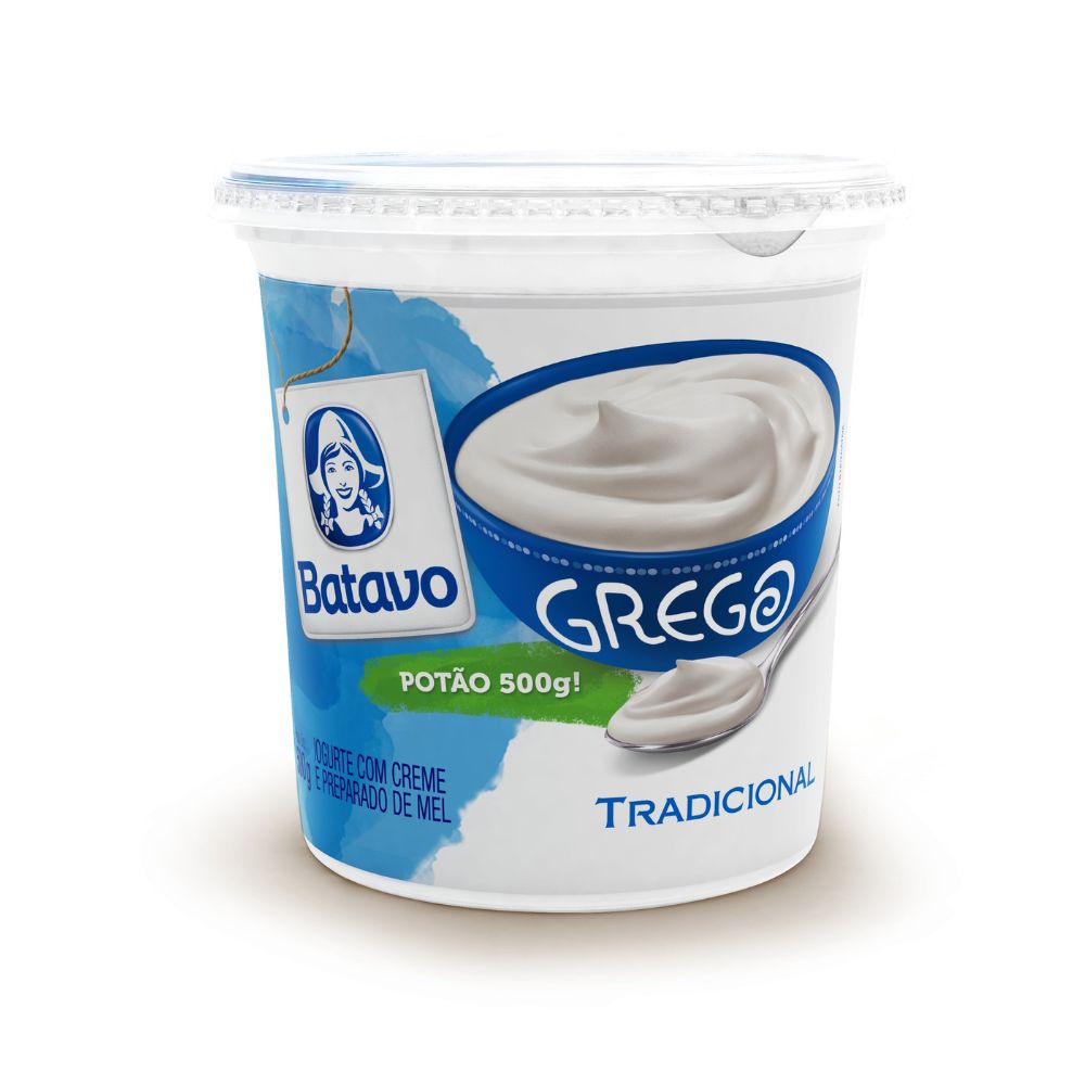Iogurte Grego Batavo 500g Tradicional