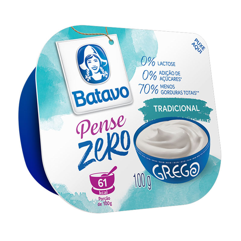 Iogurte Grego Batavo 100g Tradicional