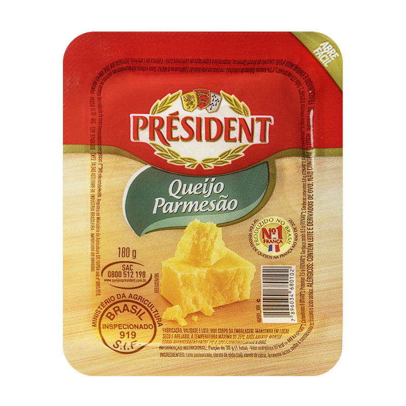 Queijo Parmesão President 180g