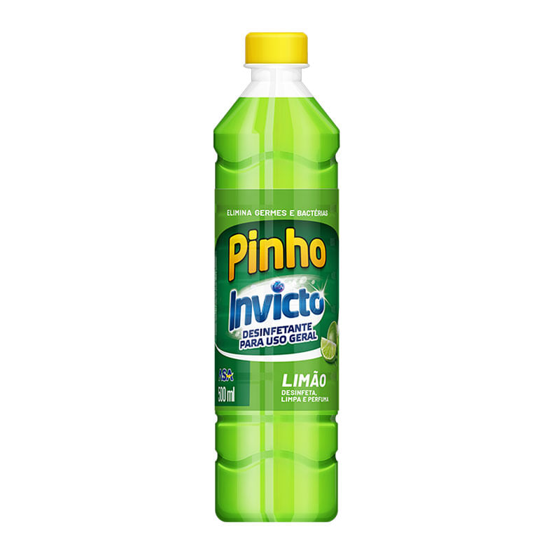 Desinfetante Pinho Invicto Limão 500ml