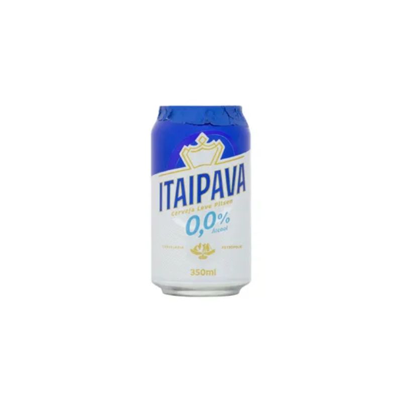 Cerveja Itaipava Pilsen 0,0 Álcool 355ml