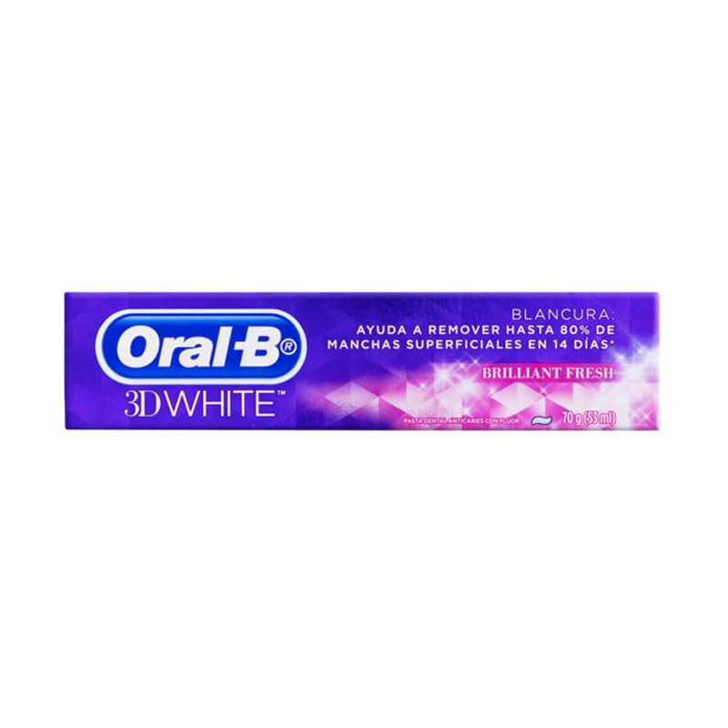 Creme Dental Oral B 3D White Brilliant 70g